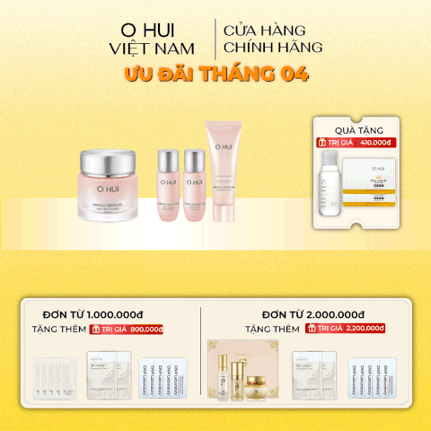 Bộ Kem Dưỡng Ẩm Ohui Miracle Moisture Ceramide Cream