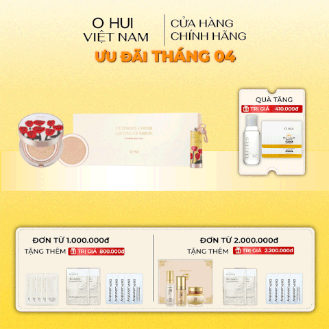 Bộ Phấn Nước Ohui Ultimate Cover Lifting Cushion Limited Special Set