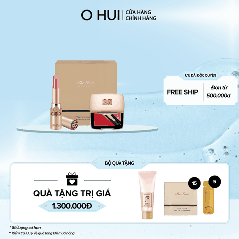Bộ Son Dưỡng Môi OHUI The First Geniture Lipbalm Pink Set