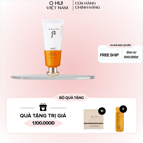Kem chống nắng dưỡng ẩm The Whoo Gongjinhyang Essential UV Protective Sun Cream