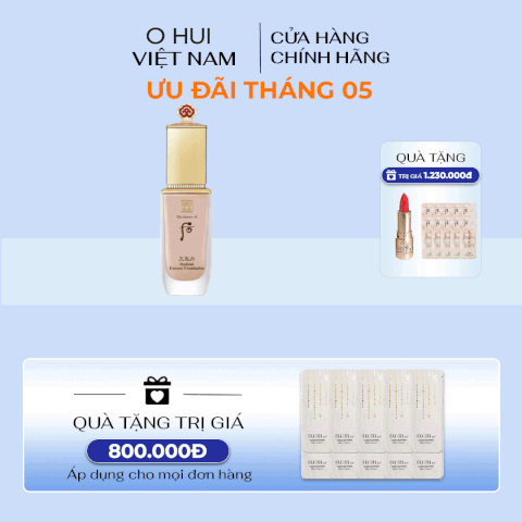 Kem Nền Cao Cấp Whoo Cheongidan Essence Foundation