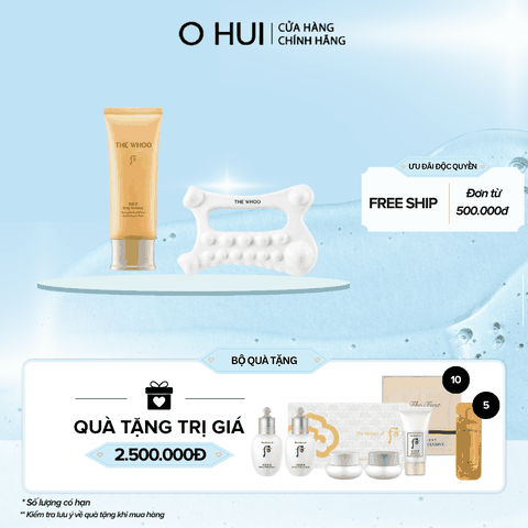 Mặt nạ ngủ Whoo vàng Gongjinhyang Firming Neck and Face Protein Repair Mask