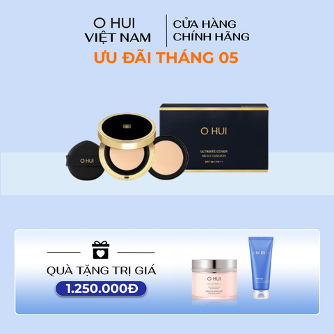 Phấn Nước Trang Điểm Ohui Cover Mesh Cushion SPF50+/PA+++