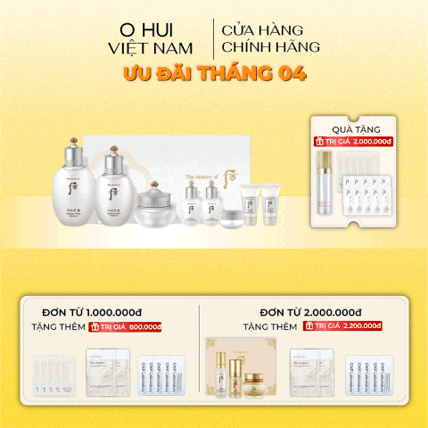 Set dưỡng trắng The history of Whoo Gongjinhyang seol 8pcs