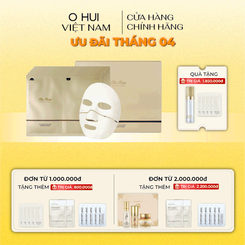 Set Mặt Nạ Trẻ hóa da OHUI The First Geniture Ampoule Mask