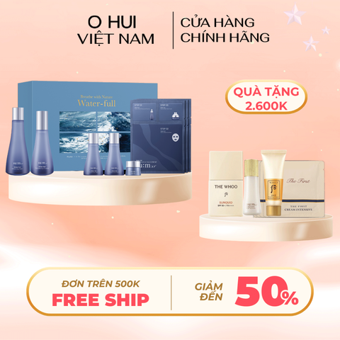 Bộ Dưỡng Da Sum37 Water-full 2pcs Special Set