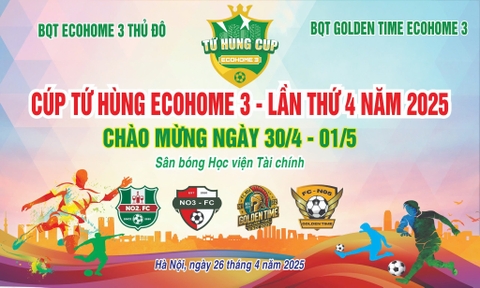 GIẢI BÓNG ĐÁ “TỨ HÙNG” – CHÀO MỪNG 50 NĂM GIẢI PHÓNG MIỀN NAM (30/4/1975 – 30/4/2025)