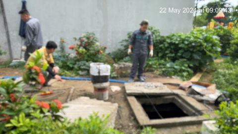 Công ty Thủ Đô Thông báo Bảo dưỡng và hoàn thiện phần cấp nước hạ tầng chung Ecohome 3