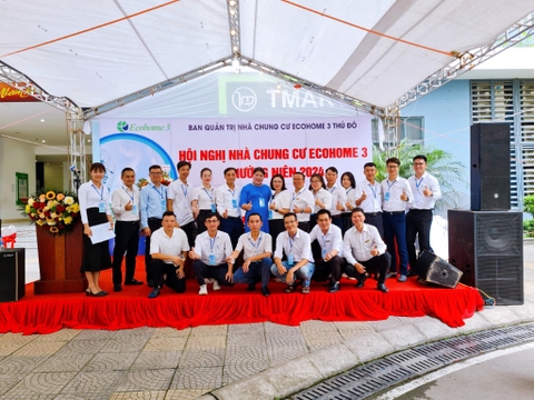 TỔ CHỨC THÀNH CÔNG HỘI NGHỊ NHÀ CHUNG CƯ ECOHOME 3 THƯỜNG NIÊN 2024