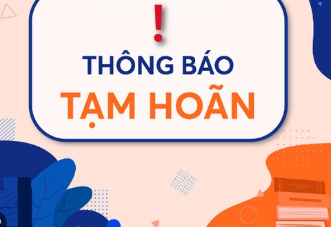 THÔNG BÁO: Tạm hoãn lịch phun côn trùng định kỳ lần 02 năm 2024