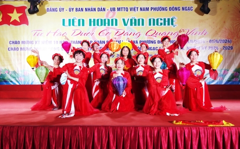 Chào mừng kỷ niệm 10 năm thành lập quận Bắc Từ Liêm - Festival “Phụ nữ Bắc Từ Liêm sáng tạo - phát triển” năm 2024.