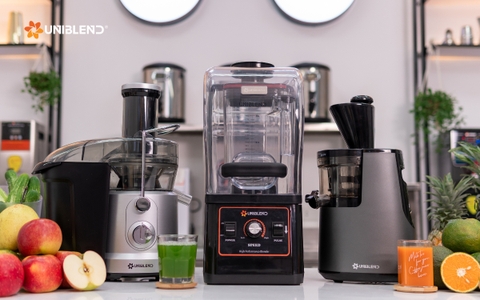 Bộ đôi máy xay - máy ép Uniblend mạnh nhất phân khúc mà chủ quán không nên bỏ qua