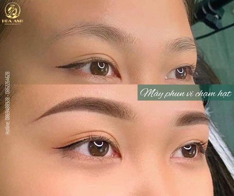 CHÂN MÀY PHUN TẠO HẠT LÀ GÌ - CHÂN MÀY PHUN TỰ NHIÊN
