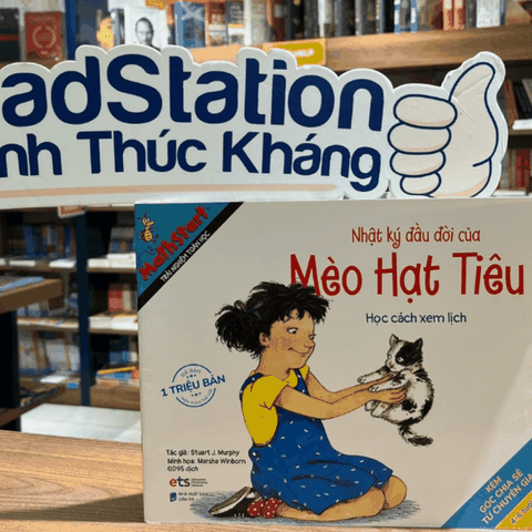 Mathstart trải nghiệm toán học: Nhật ký đầu đời của Mèo hạt tiêu 59k