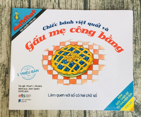 Mathstart trải nghiệm toán học: Chiếc bánh việt quất và gấu mẹ công bằng 59k