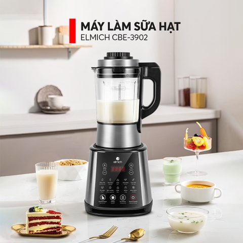 Máy làm sữa hạt đa năng cao cấp Elmich CBE-3902