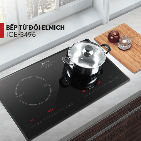 Bếp từ đôi Elmich ICE-3496