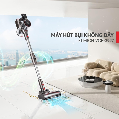 Máy hút bụi không dây Elmich VCE-3927