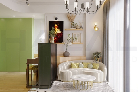 Thiết Kế Nội Thất 1 Phòng Ngủ Tại TPHCM