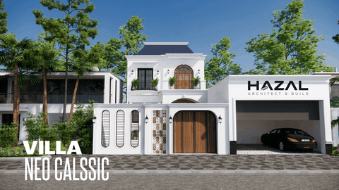 Thiết Kế Biệt Thự Tân Cổ Điển Đẹp Tại Hồ Chí Minh