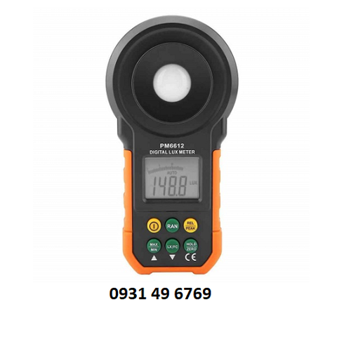 Máy đo cường độ ánh sáng PM6612 Máy đo cường độ ánh sáng PM6612