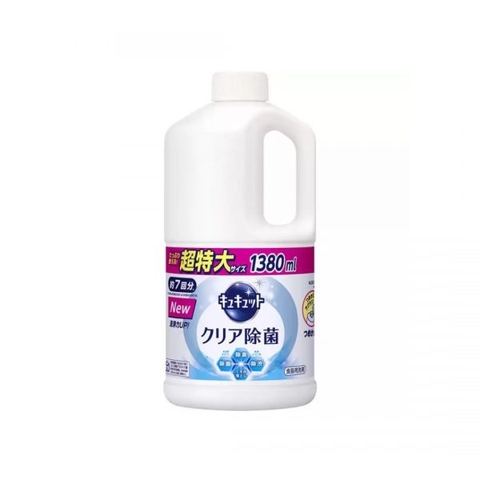 KAO- Nước rửa bát Kyukyuto diệt khuẩn 1380ml