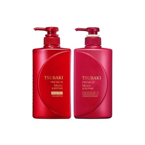 SHISEIDO- Dầu xả bóng mượt TSUBAKI Premium 490ml