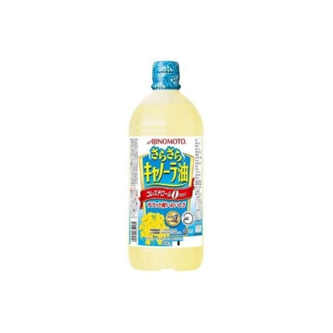 AJINOMOTO-Dầu ăn hoa cải Kanola chống oxy hóa 900g (Light)