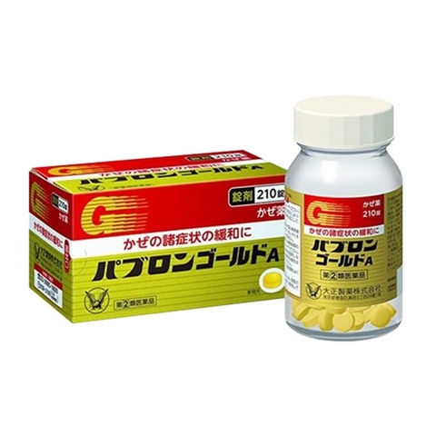 TAISHO- Viên trị cảm cúm Pabron Gold A 210v