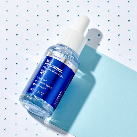 Tinh chất Wellage Real Hyaluronic Peeling solution (Dung tích 30ml)