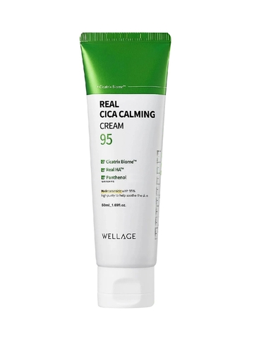 Kem dưỡng da Wellage Real Cica Calming 95 Cream 50ml