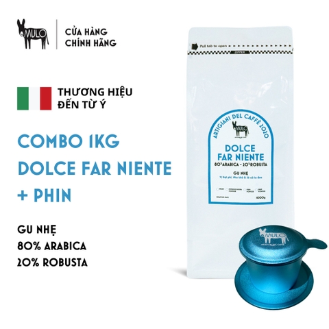 COMBO DOLCE FAR NIENTE 1KG + FREE PHIN