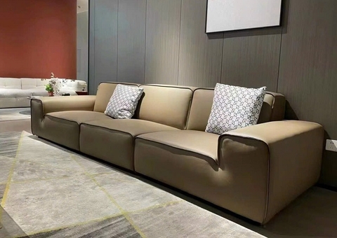 Ghế Sofa Da Bò Cao Cấp 642T