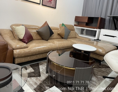 Sofa Da Bò Nhân Tạo Đẹp 666T