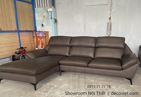 Sofa Da Bò Ý Cao Cấp 614T