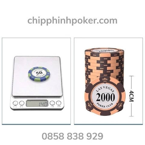Bộ Poker 500 Chip Clay Lasvegas Giá Rẻ Chất Lượng