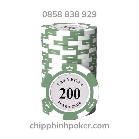 Chip Poker Lasvegas Giá Rẻ Có Số Tùy Chọn