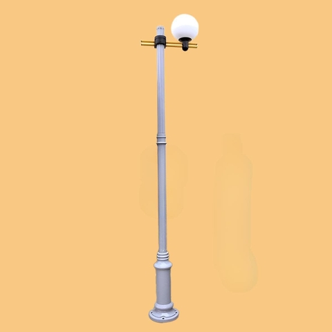 Cột Đèn Sân Vườn 1 Tay Quả Cầu D200, D300, D400 cho Trụ cao từ 2m-5m ZALAA