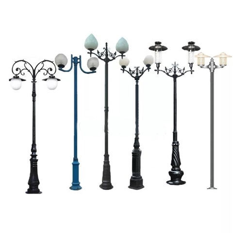 Trụ Cột Đèn Sân Vườn 2 Bóng cho cột cao từ 2m-5m ZALAA | TỔNG HỢP