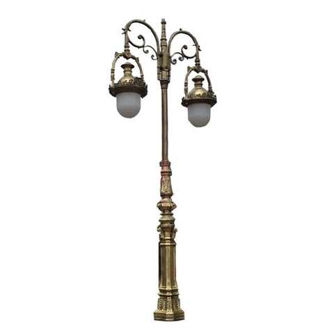 Cột Đèn Sân Vườn 2 Bóng Kiểu Cổ Điển Châu Âu Đẹp Lạ cao từ 2m-5m ZALAA