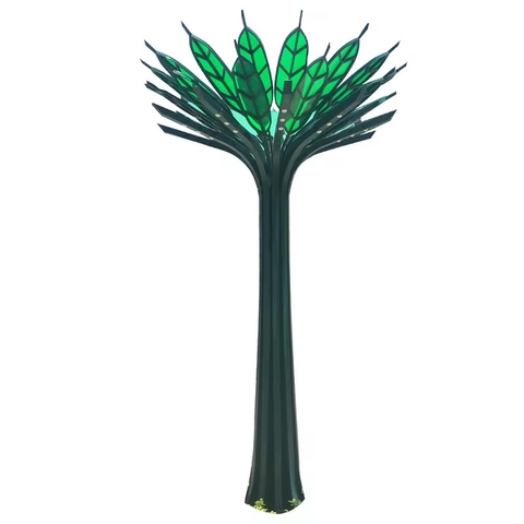 Cột Đèn ZALAA Kiểu Cây Dừa Cao 4-6m Trang trí và Chiếu sáng cho Công viên, Cảnh quan sân vườn | LED Tree Lights