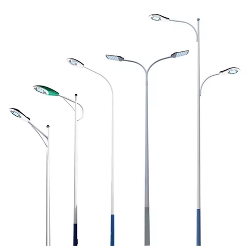 Cột Giật Cấp D60 cho Đèn Đường LED Zalaa cao từ 6m đến hơn 9m