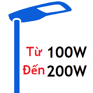 Đèn Đường LED công suất từ 100W, 120W, 150W đến 200W Cho Dự Án Giao Thông