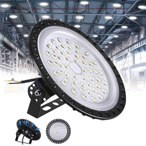 Đèn Nhà Xưởng Highbay LED Chiếu Sáng Nhà Máy Trên 10m