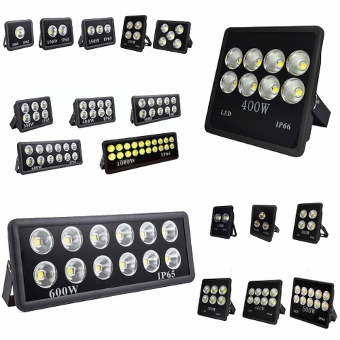 Đèn Pha LED Cốc Chiếu Sâu Xa Dạng Cốc Tròn, Vuông công suất từ 50w - 1000W