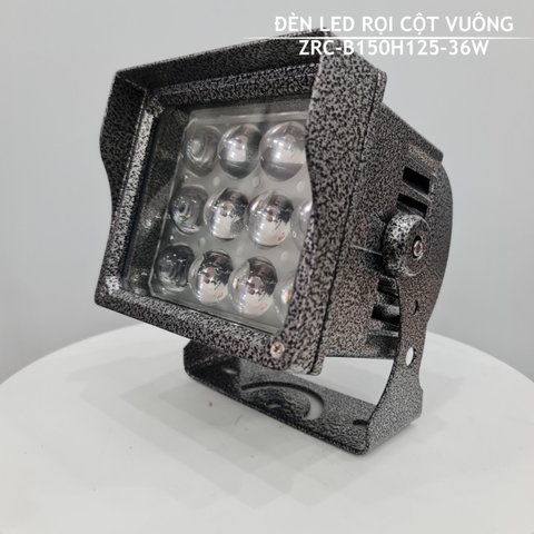 Đèn Led Rọi Cột Vuông 36W Mã sản phẩm ZRC-B150H125-36W