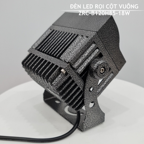 Đèn Led Rọi Cột Vuông 18W Mã sản phẩm ZRC-H120B85-18W