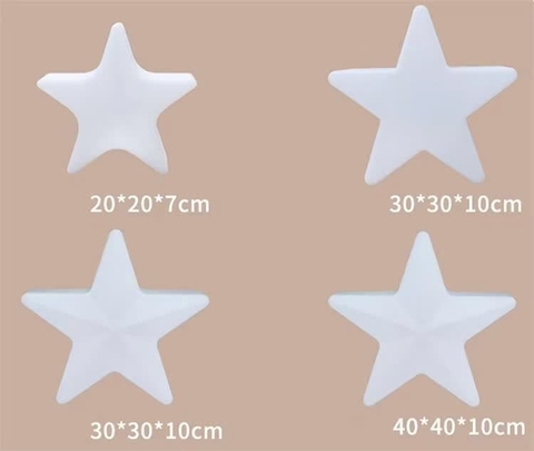 Đèn LED Trang trí Công viên hình Ông Sao phát sáng Zalaa cho các Dự án chiếu sáng mới