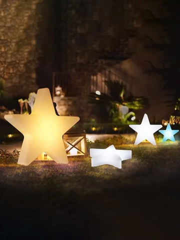 Đèn LED Trang trí Công viên hình Ông Sao phát sáng Zalaa cho các Dự án chiếu sáng mới