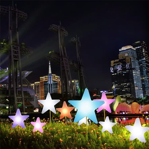 Đèn LED Trang trí Công viên hình Ông Sao phát sáng Zalaa cho các Dự án chiếu sáng mới